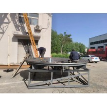 18000吨转体球铰高速转体施工高速铁路转体180MN球铰加工转体安装施工