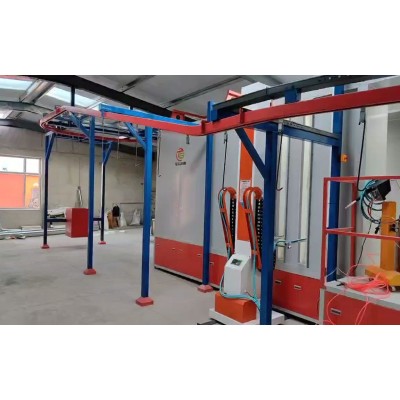 武汉粉末涂装线/常州喷粉流水线/苏州静电喷粉线图3