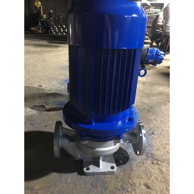 上海三利立式不锈钢管道泵|不锈钢离心泵|IHG型立式不锈钢管道泵图2