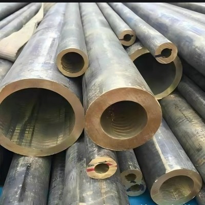 杯士铜ZQSn6-6-3锡青铜管 任意零切锡青铜套加工黑皮管QSn6.5-0.1图2