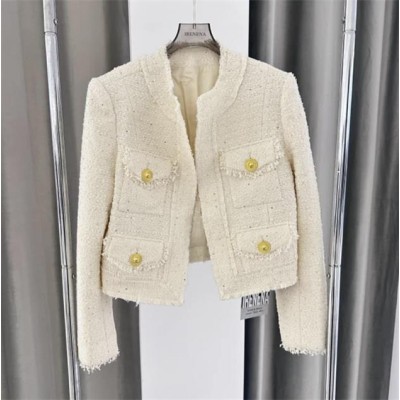 温碧霞自创IRENENA服装名媛风法式上衣图2