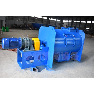 卧式犁刀混合机土壤改良剂混合图2