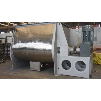 稀土夜光粉混合立式锥形螺带混合机图3