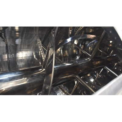 松花粉混合双螺旋锥形混合机图2