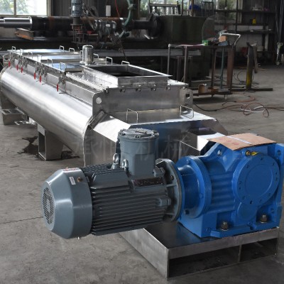 金刚砂耐磨混合双轴无重力混合机图3