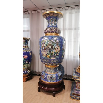 景泰蓝 景泰蓝工艺品 景泰蓝厂家 景泰蓝花瓶摆件 景泰蓝纯手工制作图6