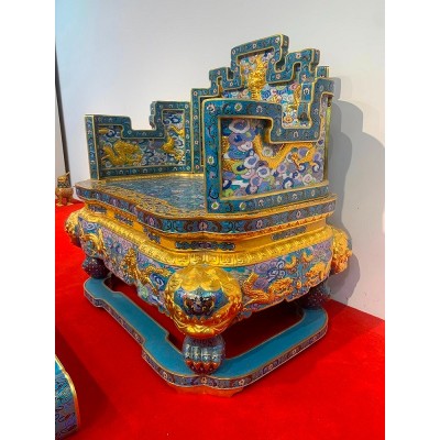 景泰蓝 景泰蓝工艺品 景泰蓝厂家 景泰蓝花瓶摆件 景泰蓝纯手工制作图2