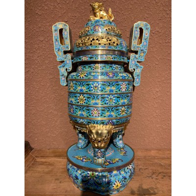 景泰蓝 景泰蓝工艺品 景泰蓝厂家 景泰蓝花瓶摆件 景泰蓝加工图7