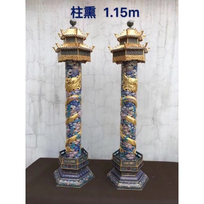 景泰蓝 景泰蓝工艺品 景泰蓝厂家 景泰蓝花瓶摆件 景泰蓝加工图6