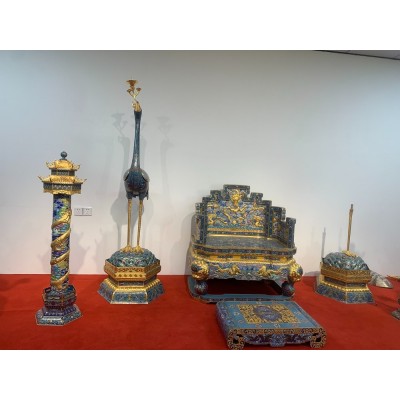 景泰蓝工厂 景泰蓝厂家 景泰蓝工艺品 景泰蓝加工 景泰蓝花瓶 景泰蓝家具 景泰蓝装饰 景泰蓝香炉图2