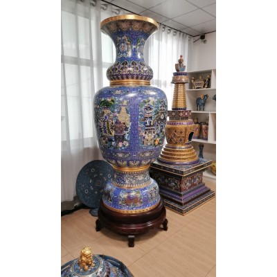 景泰蓝工厂 景泰蓝厂家 景泰蓝工艺品 景泰蓝加工 景泰蓝花瓶 景泰蓝家具 景泰蓝装饰 景泰蓝香炉图5