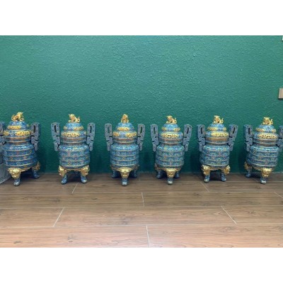 景泰蓝工厂 景泰蓝厂家 景泰蓝工艺品 景泰蓝加工 景泰蓝花瓶 景泰蓝家具 景泰蓝装饰 景泰蓝香炉图2