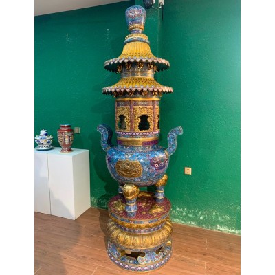 景泰蓝工厂 景泰蓝厂家 景泰蓝工艺品 景泰蓝加工 景泰蓝花瓶 景泰蓝家具 景泰蓝装饰 景泰蓝香炉图3