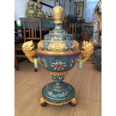 景泰蓝工厂 景泰蓝厂家 景泰蓝工艺品 景泰蓝加工 景泰蓝花瓶 景泰蓝家具 景泰蓝装饰 景泰蓝香炉图2