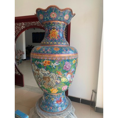 景泰蓝工厂 景泰蓝厂家 景泰蓝工艺品 景泰蓝加工 景泰蓝花瓶 景泰蓝家具 景泰蓝装饰 景泰蓝香炉图4