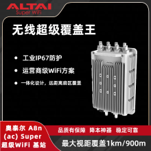奥泰尔A8n(ac) Super WiFi 基站｜8x8 MIMO 技术 30 公里无线回传 覆盖范围是传统 AP的10 倍
