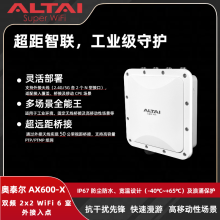 奥泰尔AX600-X Wi-Fi 6 室外 AP｜AP/CPE/ 网桥三模一体 50km 桥接 512用户并发