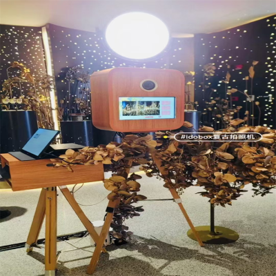 发布会签到拍照AI镜头签设备租赁复古拍照机AI镜面签AI人体复刻机出租图4
