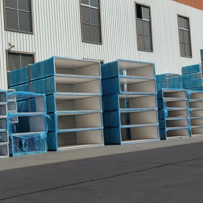 钢面镁质防火风管双面彩钢复合风管厂家图2