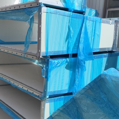 钢面镁质防火风管双面彩钢复合风管厂家图3