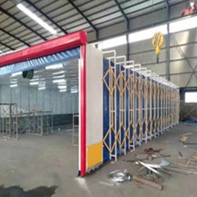 多功能伸缩移动喷漆房价格一览表图2