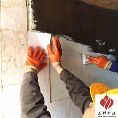 庆阳热风管耐磨陶瓷片产品特点 正邦陶瓷胶图2