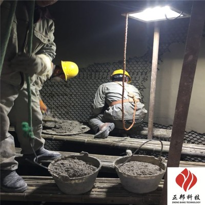 南京窑炉龟甲网防磨胶泥厂家电话 正邦耐磨料图3