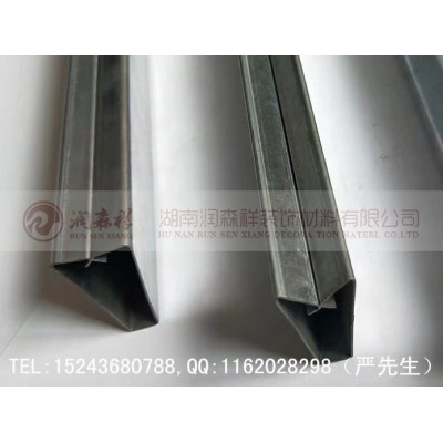 郴州/怀化勾搭铝单板,娄底铝单板幕墙,铝方通,铝扣板,湖南长沙铝单板吊顶,勾搭龙骨,U型铝板挂件图5