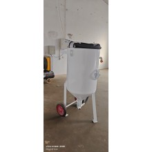 铝型材工艺大门表面清理喷砂机