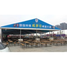 24小时维保服务！篷房租赁全程跟踪，突发天气免费加固
