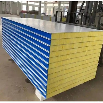 双层机制彩钢岩棉板货源虫足图2
