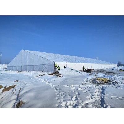 哈尔滨冰雪节配套篷房｜-30℃正常供暖不结冰图3