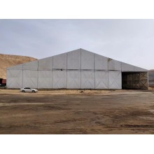 西安工地临建套餐｜带卫浴办公室+仓储篷房连租