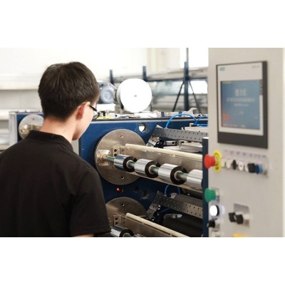 全自动碳带分切机数控条码碳带分条机宽度可调适用于标签印刷包装行业图3