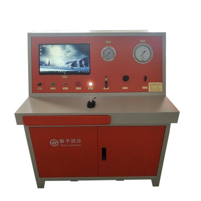 气瓶外测法水压试验台水压静压试验机管材阀门试验台非标设计图2