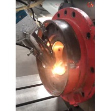 端盖激光熔覆修复加工工艺流程