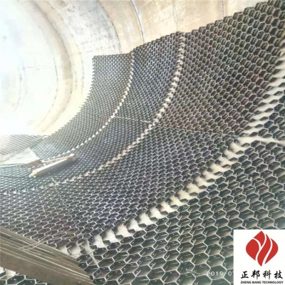 武汉烟道耐磨陶瓷胶泥施工工艺图4