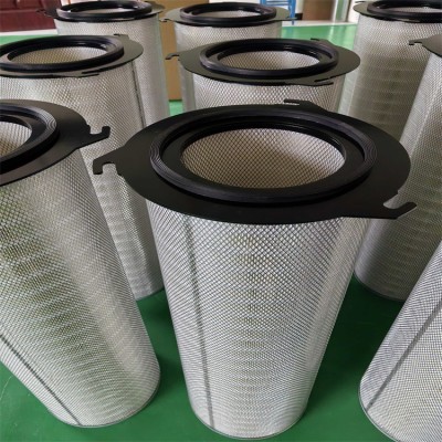 外三耳木浆纸空气滤筒325*1200图2