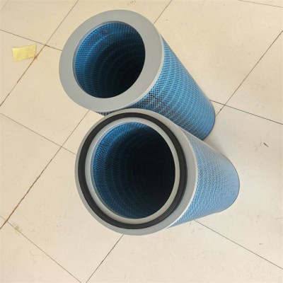 木浆纸 阻燃焊烟除尘滤筒350*660单通 双通图2