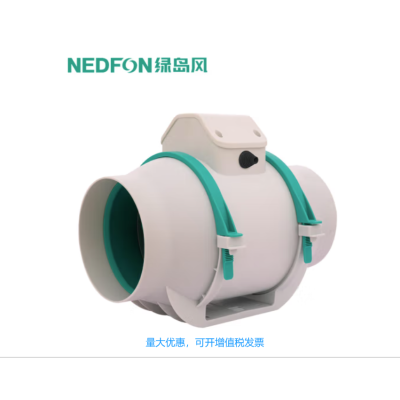 绿岛风斜流管道风机DJT10-13A北京塑料管道式排风机工程排气扇图3