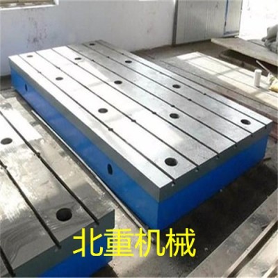 铸铁电机试验平台-电机试验工作台报价-试验铁地板北重生产厂家图5