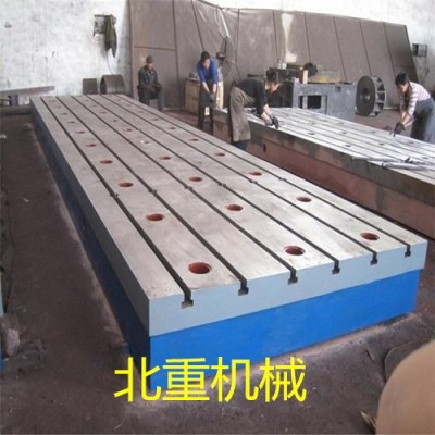 铸铁电机试验平台-电机试验工作台报价-试验铁地板北重生产厂家图2