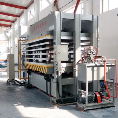 铝蜂窝板压制成型机械 铝蜂窝复合板压机厂家图2