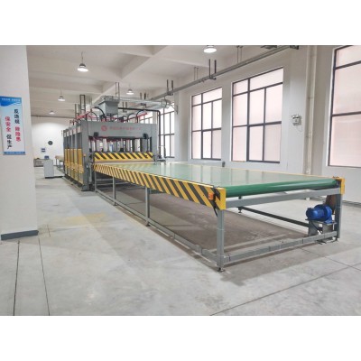 铝蜂窝板压制成型机械 铝蜂窝复合板压机厂家图3