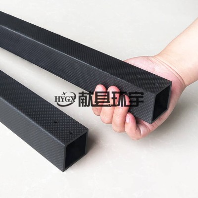 碳纤维矩形管 3k管编织纹路 外方内方哑光碳纤维方管图2
