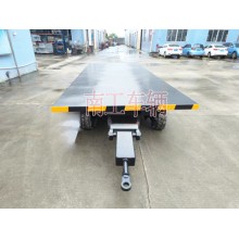 6吨牵引平板拖车 工业全挂拖车