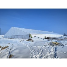 -50℃极寒矿区篷房｜漠河油田实测抗暴雪12小时