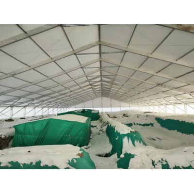 -50℃极寒矿区篷房｜漠河油田实测抗暴雪12小时图3