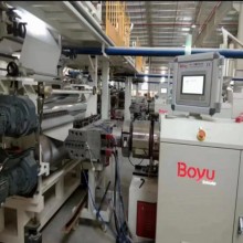SPC180地板挤出生产线设备工艺技术