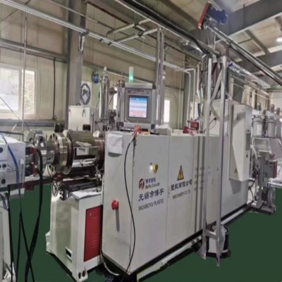 SPC微晶石塑防水地板生产线机械设备制造图2